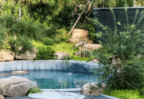 voco Nanjing Garden Expo by IHG Review: A Stylish Jiangnan Resort Escape 15 Outdoor hot spring area at voco Nanjing Garden Expo