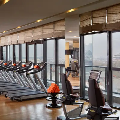 the gym