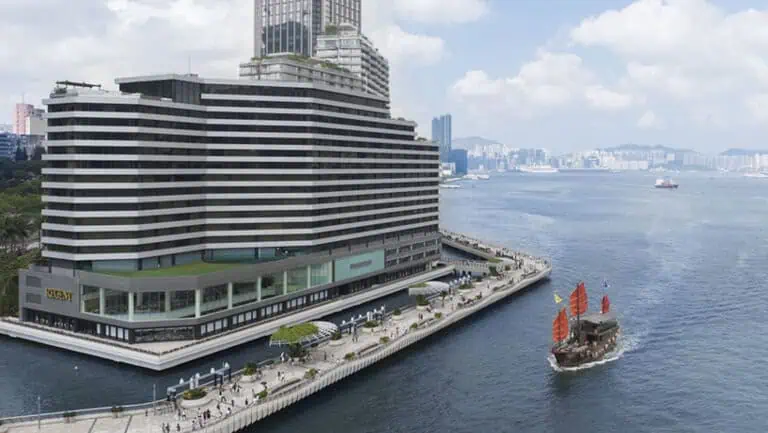 Regent Hong Kong luxury hotel overlooking Victoria Harbour with panoramic skyline views