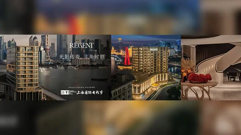 Regent Shanghai on the Bund Expands Film Festival Strategy with SIFF Partnership