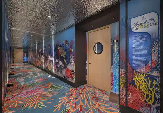 Sea-inspired Kempinski Kids Club designed for children at Sindhorn Kempinski Hotel Bangkok