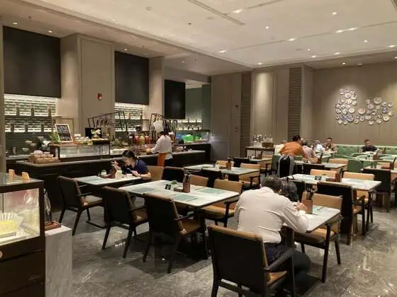 上海伊敦康得思酒店康得思市场餐厅的自助早餐