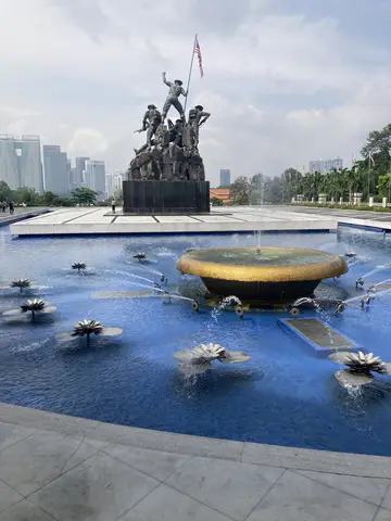 National Monument (Tugu Negara) in Kuala Lumpur, Malaysia commemorating the country’s fallen heroes