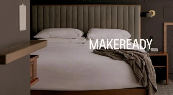 Makeready corporate image representing the hospitality company and its leadership team