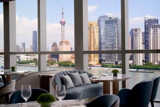 Spago Shanghai restaurant at The St. Regis on the Bund