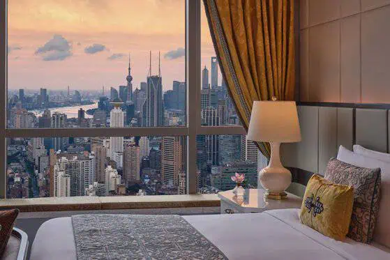 The Manor on the 55th floor at The St. Regis Shanghai Jingan