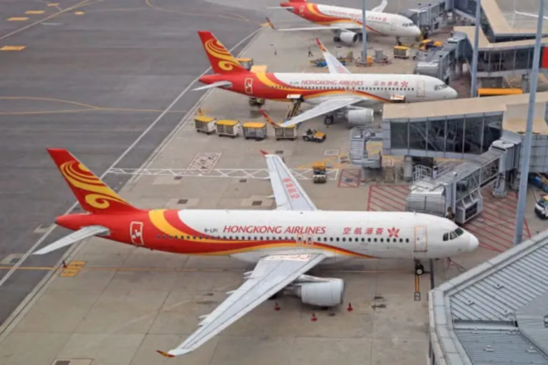 Hong Kong Airlines Airbus A330 operating the new direct Hong Kong-Urumqi service
