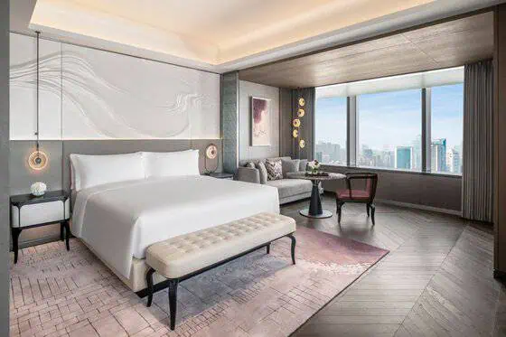 Club City Skyline View King Room at The Ritz-Carlton Wuhan