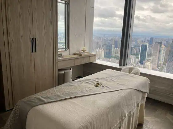Spa facilities at The Ritz-Carlton Wuhan