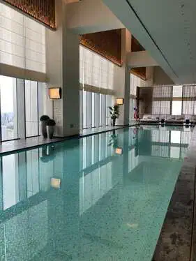Swimming pool at The Ritz-Carlton Wuhan