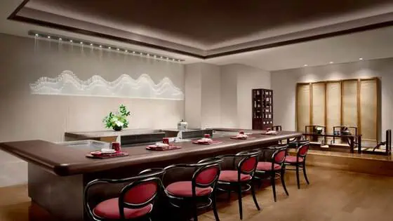 Seki-tei Japanese restaurant at The St. Regis Shanghai Jingan