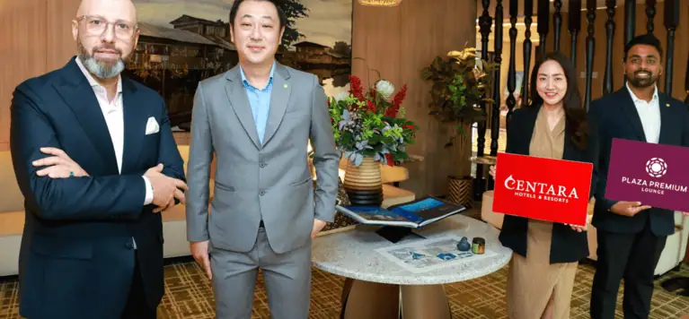CentaraThe1 members can redeem points for Plaza Premium airport lounge access