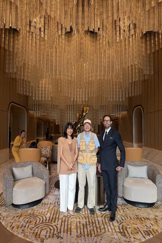 Kanwisit Sasithorn (Meaw), Paul Lo and Jérôme Lobier at Fairmont Bangkok Sukhumvit