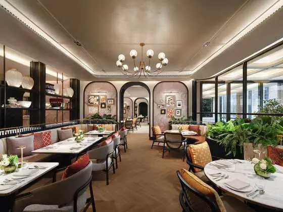 Harper's all-day dining restaurant