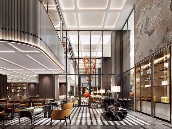 Lobby Lounge with communal seating