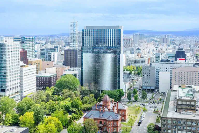 Hyatt Centric Sapporo exterior and interior design featuring Hokkaido-inspired elements