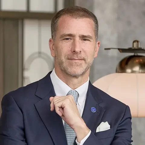 Fabien Gastinel, General Manager of Waldorf Astoria Osaka